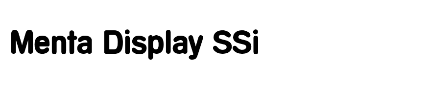 Menta Display SSi