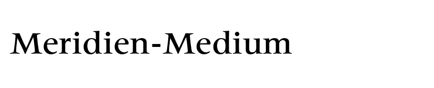 Meridien-Medium