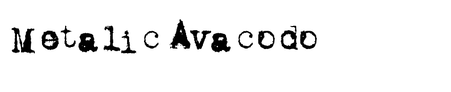Metalic Avacodo
