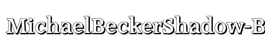 MichaelBeckerShadow-Bold
