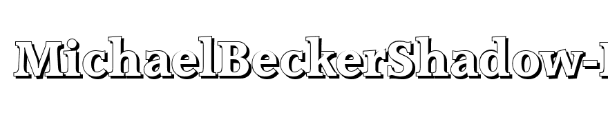 MichaelBeckerShadow-ExtraBold