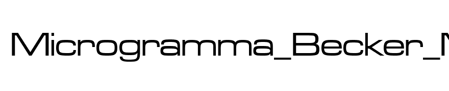 Microgramma_Becker_Med_Extd