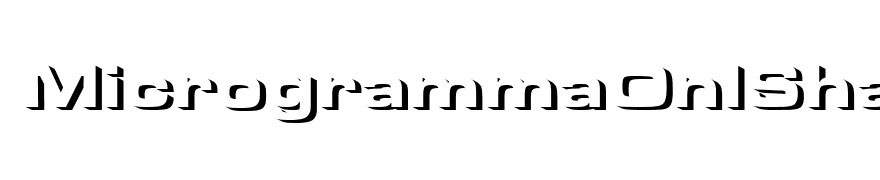 MicrogrammaOnlShaDBolExt