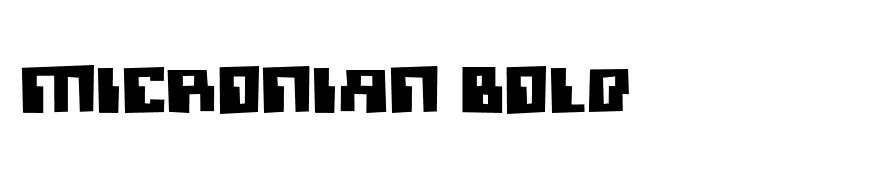 Micronian Bold