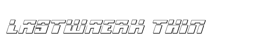 Micronian Laser 3D Italic