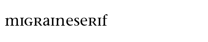 MigraineSerif