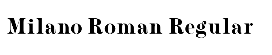 Milano Roman Regular