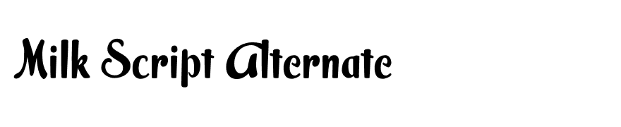 Milk Script Alternate
