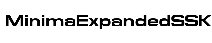 MinimaExpandedSSK Bold