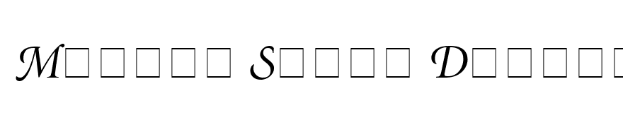 Minion Swash Display Display Italic