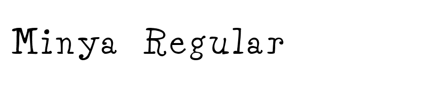 Minya Regular