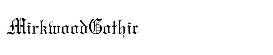 MirkwoodGothic