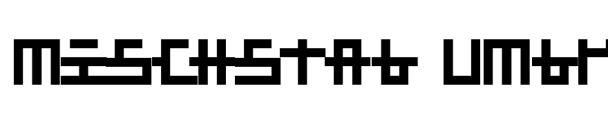 Mischstab Umbrella Patina