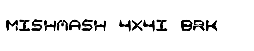Mishmash 4x4i BRK