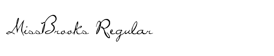 MissBrooks Regular