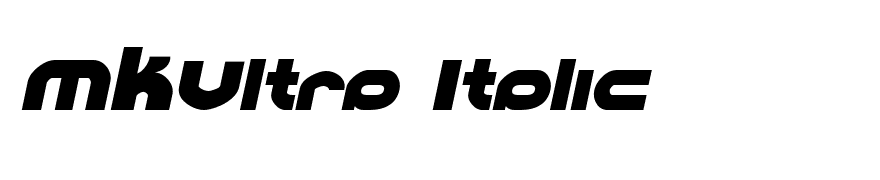 MKUltra Italic