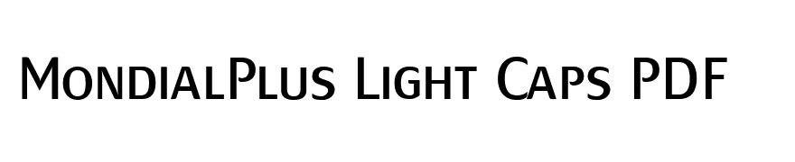 MondialPlus Light Caps PDF