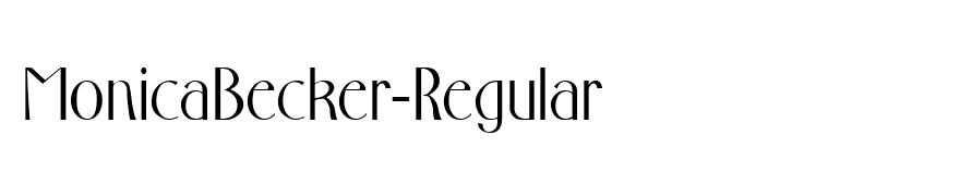 MonicaBecker-Regular