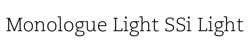 Monologue Light SSi Light