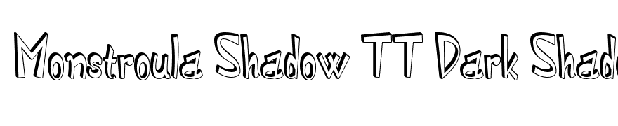 Monstroula Shadow TT Dark Shadow1.0