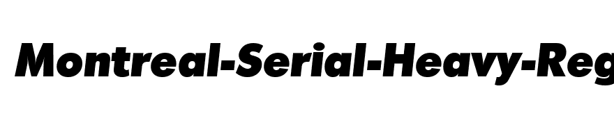 Montreal-Serial-Heavy-RegularItalic