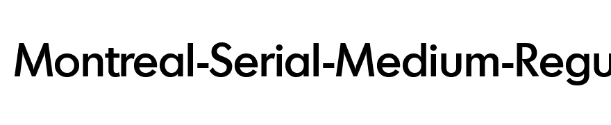 Montreal-Serial-Medium-Regular