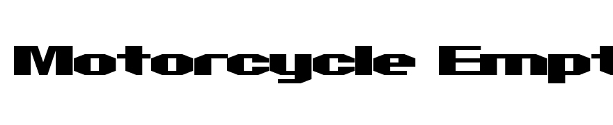 Motorcycle Emptiness