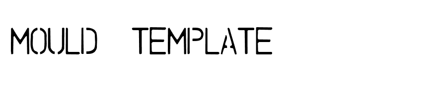 Mould-Template