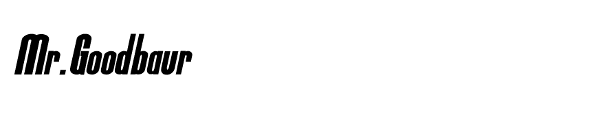 Mr.Goodbaur