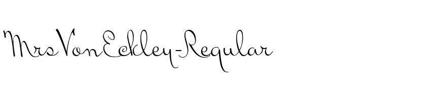 MrsVonEckley-Regular