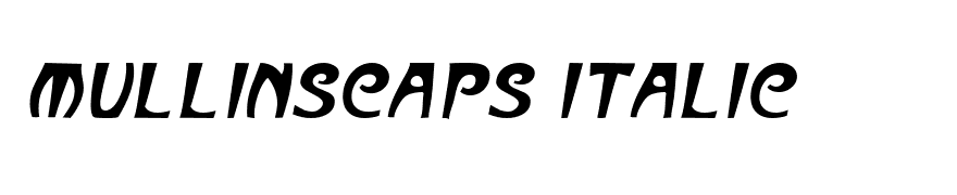 MullinsCaps Italic
