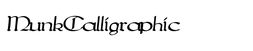 MunkCalligraphic
