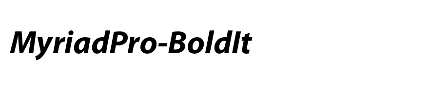 MyriadPro-BoldIt