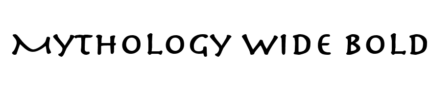 Mythology Wide Bold