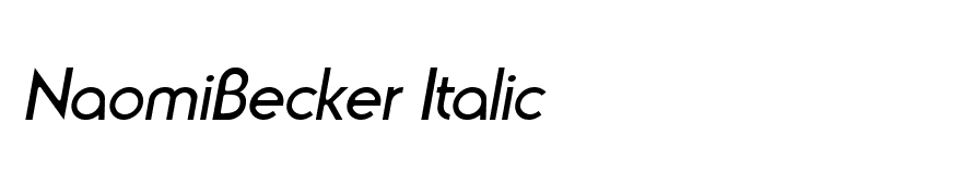 NaomiBecker Italic