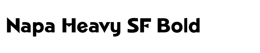 Napa Heavy SF Bold
