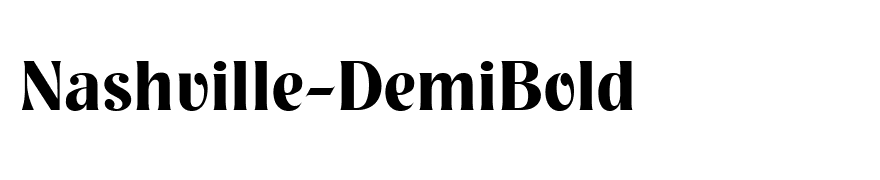Nashville-DemiBold