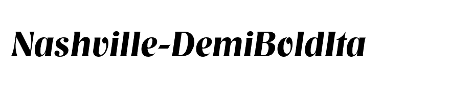 Nashville-DemiBoldIta