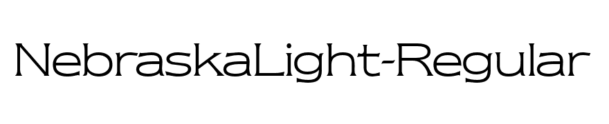 NebraskaLight-Regular