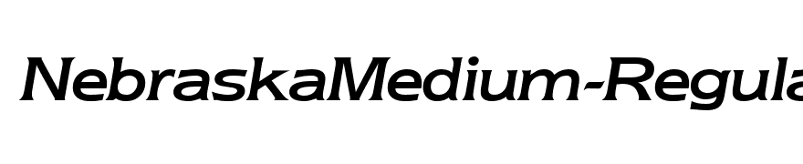 NebraskaMedium-RegularItalic