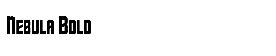 Nebula Bold