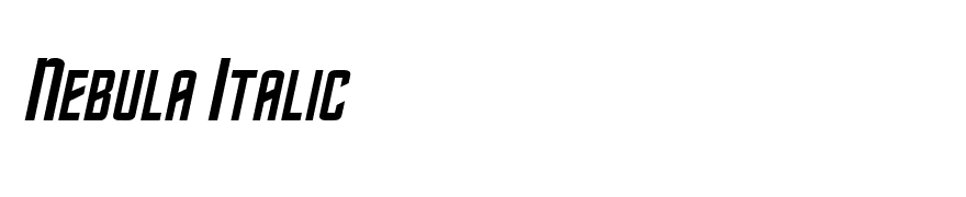 Nebula Italic