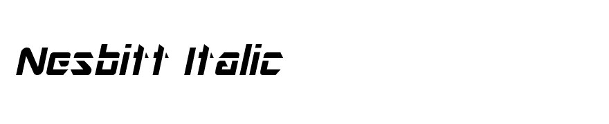 Nesbitt Italic