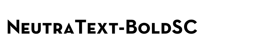 NeutraText-BoldSC