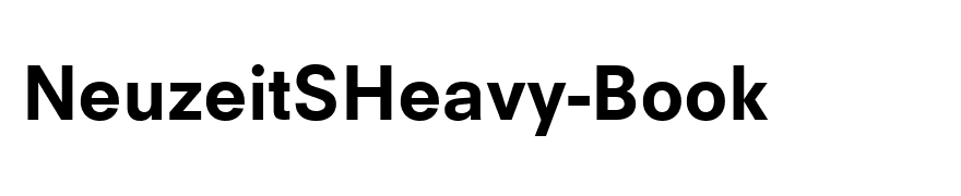 NeuzeitSHeavy-Book