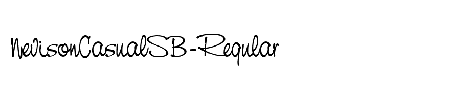 NevisonCasualSB-Regular