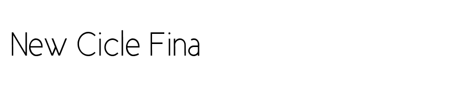 New Cicle Fina