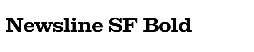Newsline SF Bold