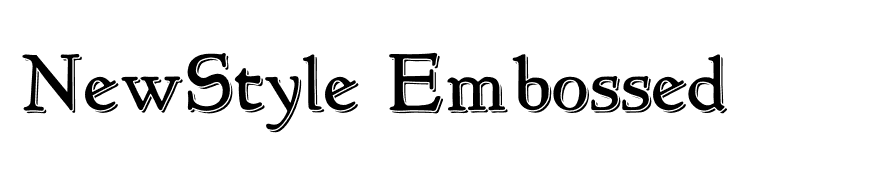 NewStyle Embossed