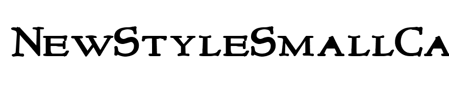 NewStyleSmallCaps Bold